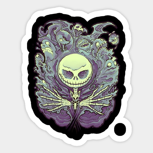 Nightmare King Sticker by JEHSEE